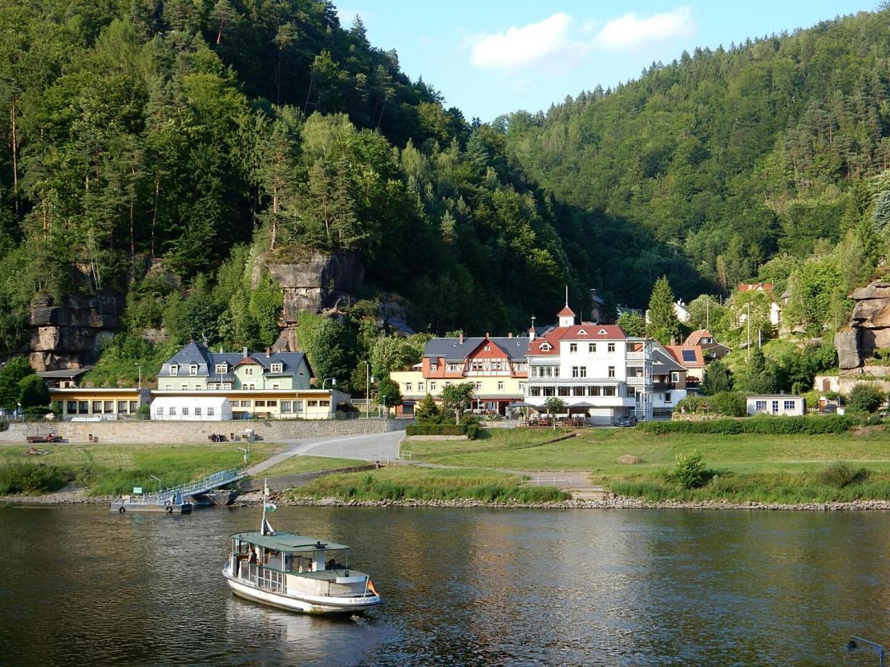 Pension Rauschenstein Бад-Шандау Экстерьер фото